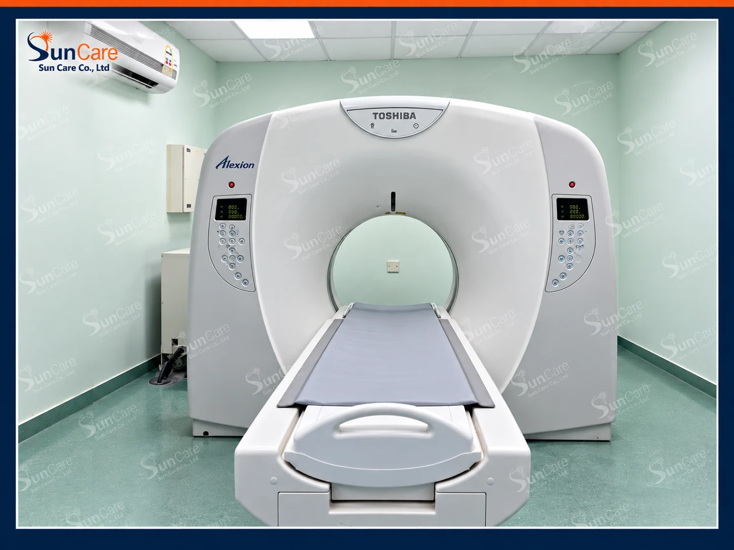The Toshiba Alexion CT system back in service after recovery